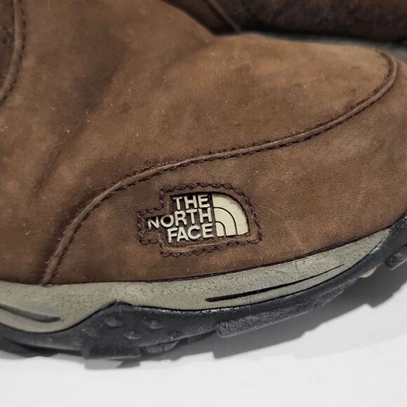 North Face Women's Brown Suede Winter Boots - Picture 6 of 15